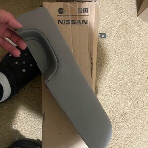 Nissan Gray Car Interior Panel